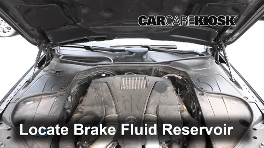 2016 Mercedes-Benz S550 4Matic 4.6L V8 Turbo Liquide de frein